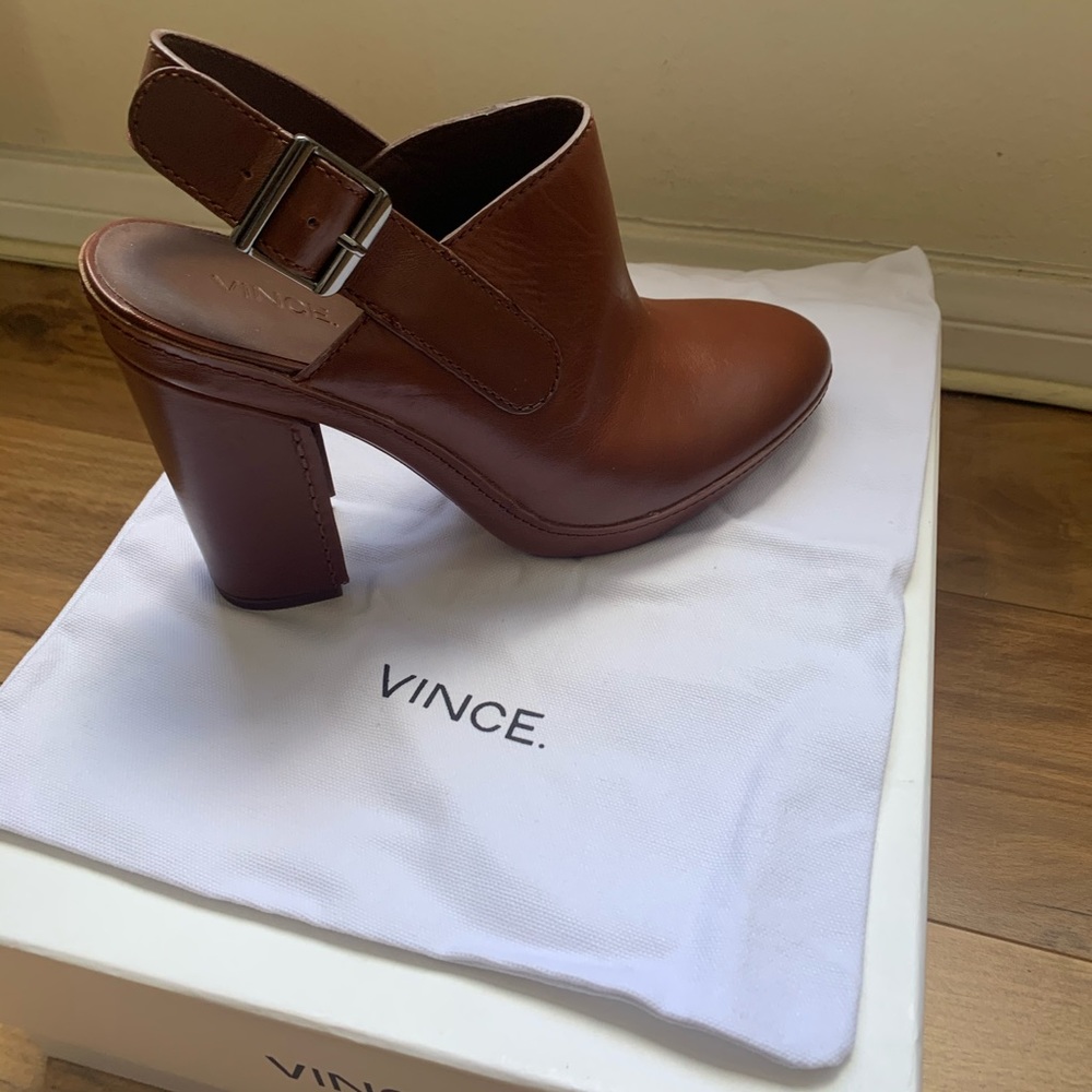 Vince Talya leather sling back